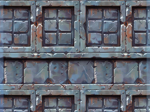 Textura sem costura de parede estilizada Texturas CG