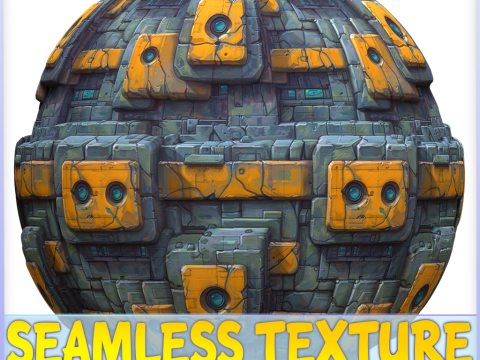 Stylized Wall Seamless Texture CG Textures