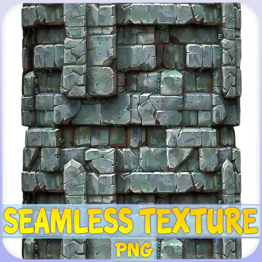 Stylized Wall Seamless Texture CG Textures .c4d .max .obj .3ds .fbx .stl .blend 
