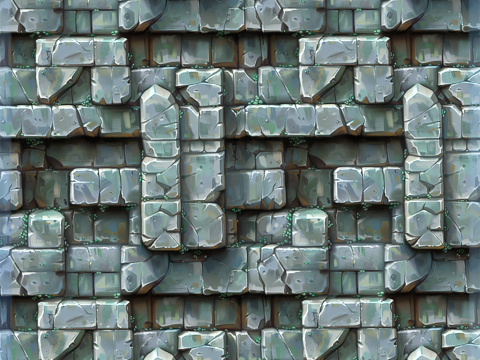 Stylized Wall Seamless Texture CG Textures