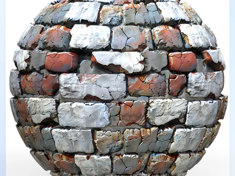 Stylized Wall Seamless Texture CG Textures