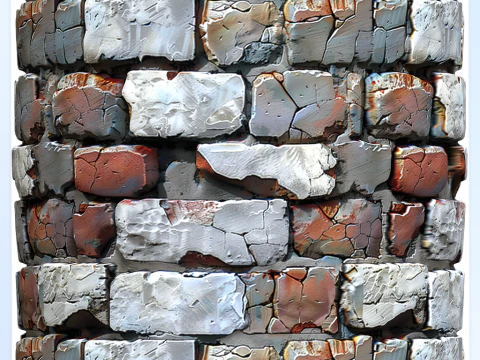 Stylized Wall Seamless Texture CG Textures