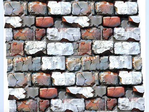 Stylized Wall Seamless Texture CG Textures