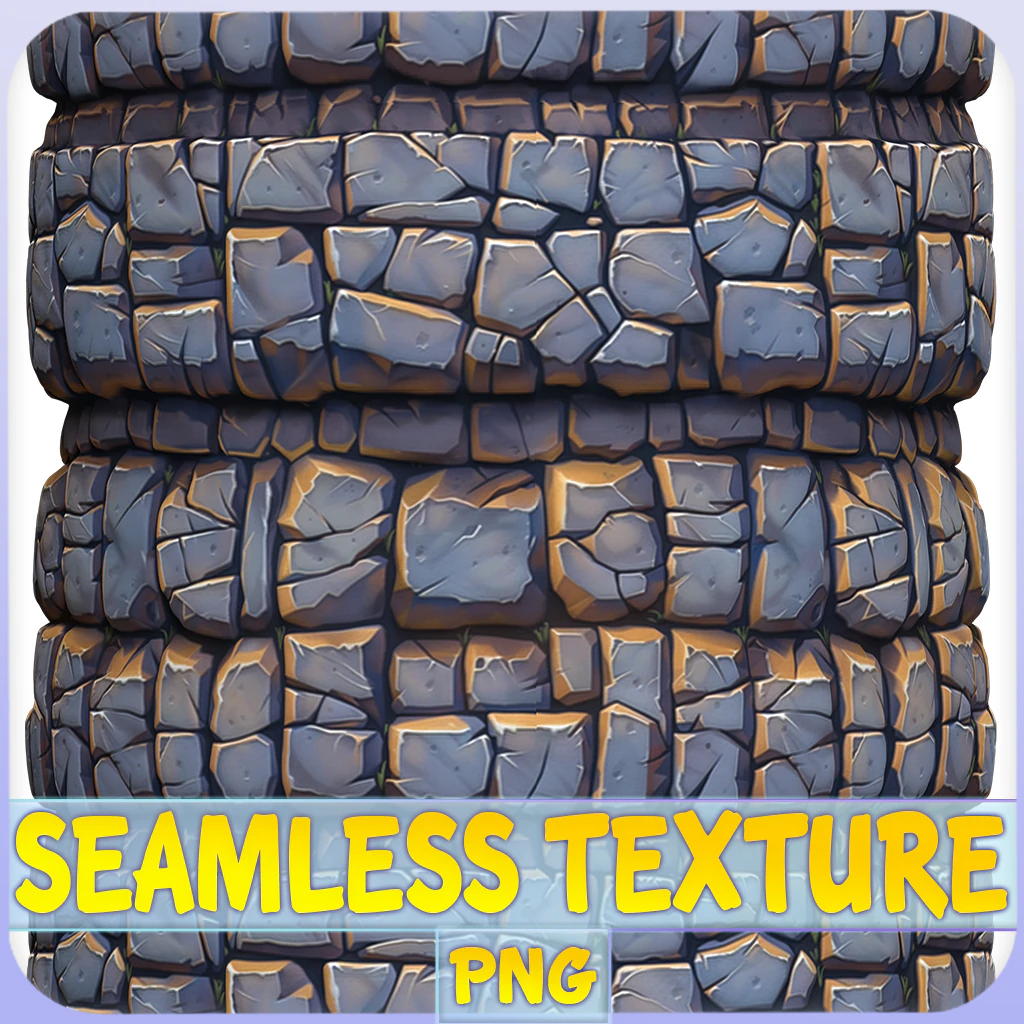 Stylized Wall Seamless Texture CG Textures .c4d .max .obj .3ds .fbx .stl .blend 
