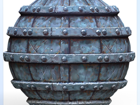 Stylized Wall Seamless Texture CG 텍스쳐