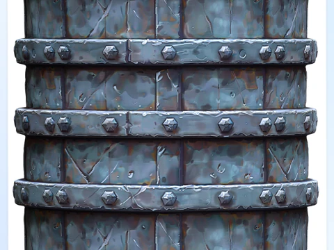 Stylized Wall Seamless Texture CG Textures