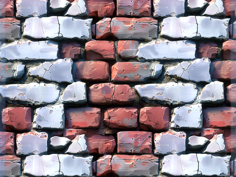 Stylized Wall Seamless Texture CG Textures