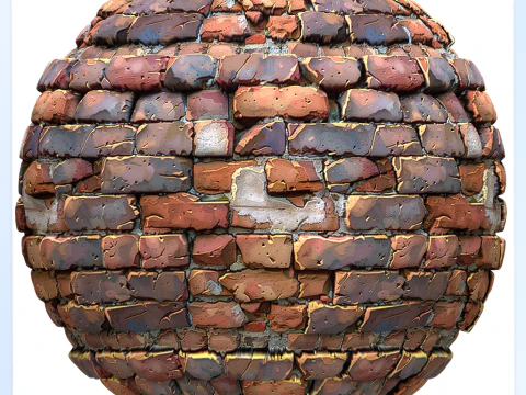 Stylized Wall Seamless Texture CG Textures