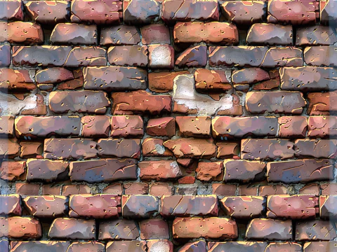 Stylized Wall Seamless Texture CG Textures