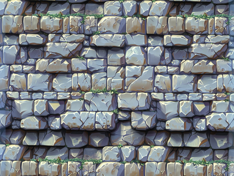 Stylized Wall Seamless Texture CG टेक्स्चर्स
