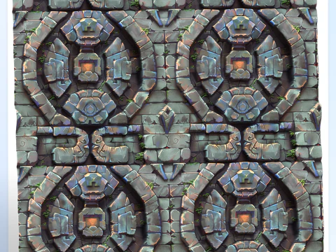 Stylized Wall Seamless Texture CG Textures