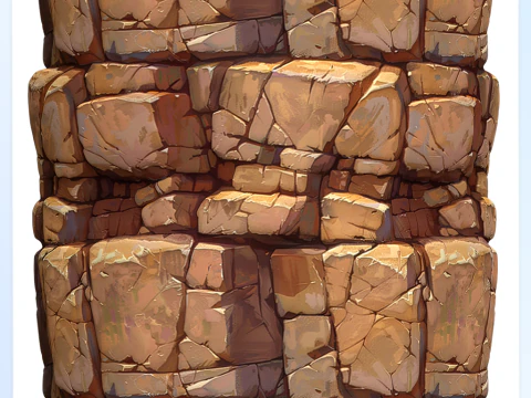 Textura sem costura de parede estilizada Texturas CG