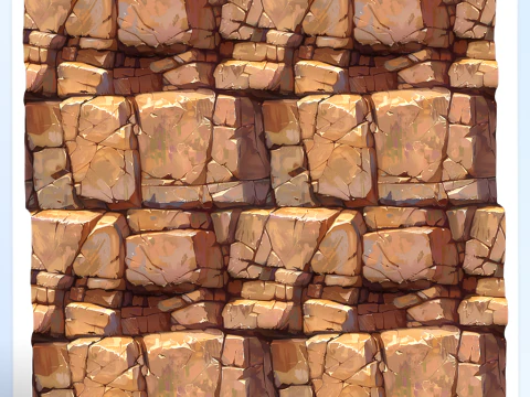 Textura sem costura de parede estilizada Texturas CG