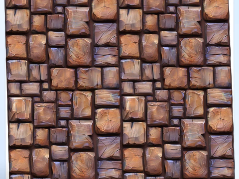 Stylized Wood Seamless Texture CG Textures