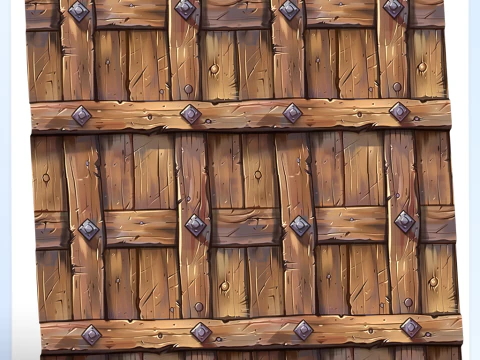 Stylized Wood Seamless Texture CG Textures