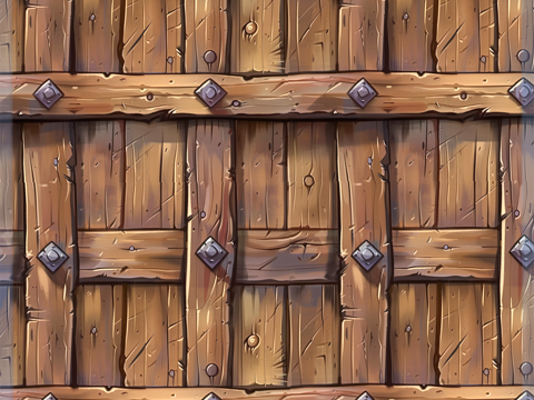 Stylized Wood Seamless Texture CG Texturen