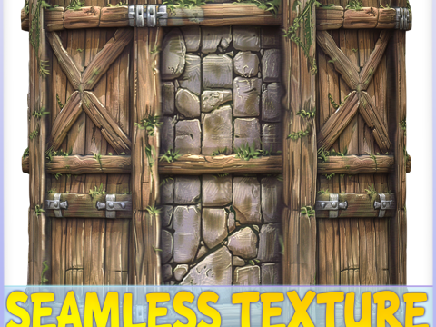 Stylized Wood Seamless Texture Texturas CG