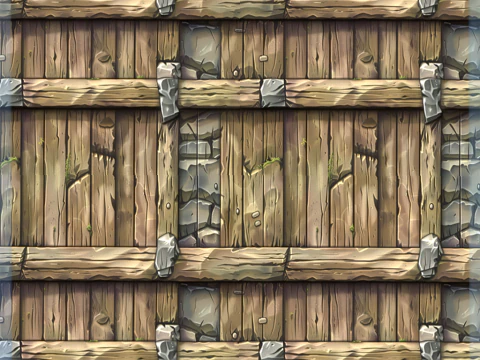 Stylized Wood Seamless Texture CG Textures