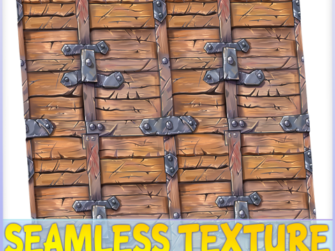 Stylized Wood Seamless Texture CG Textures