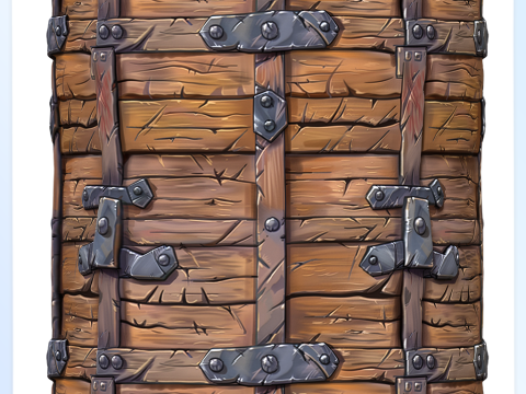 Stylized Wood Seamless Texture CG Texturen