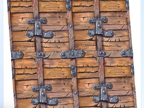 Stylized Wood Seamless Texture CG Textures