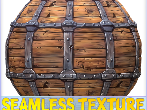 Stylized Wood Seamless Texture CG Textures