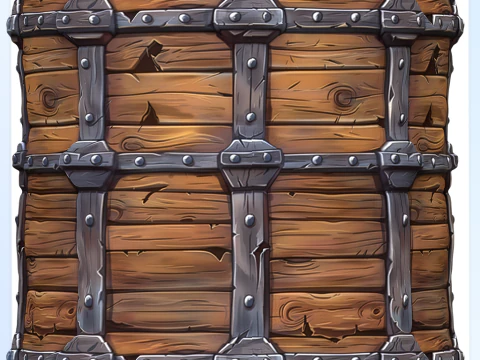 Stylized Wood Seamless Texture CG Textures