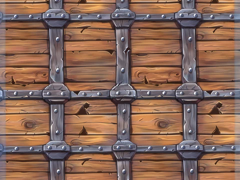 Stylized Wood Seamless Texture CG Textures