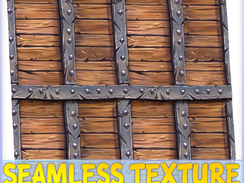 Stylized Wood Seamless Texture CG Текстуры