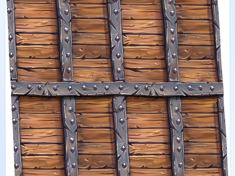 Stylized Wood Seamless Texture CG 纹理