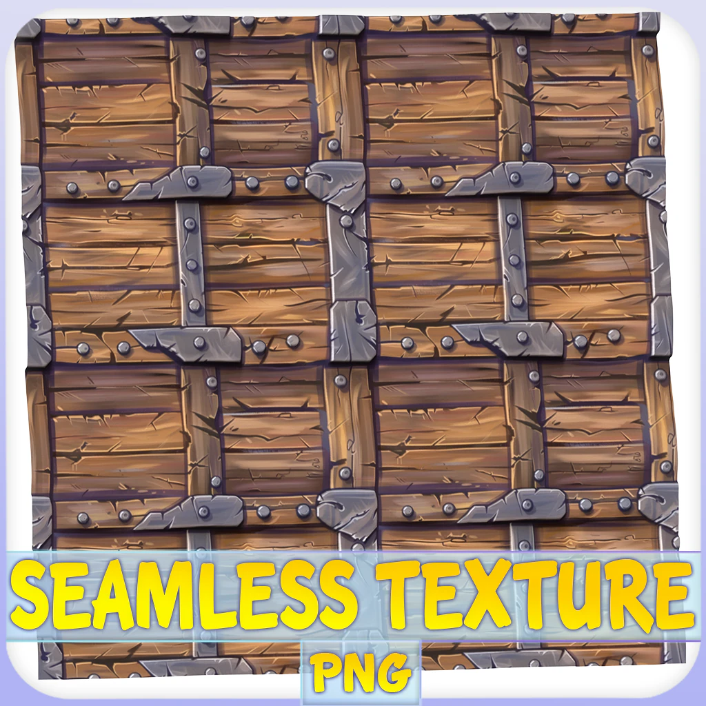 Stylized Wood Seamless Texture CG Textures .c4d .max .obj .3ds .fbx .stl .blend