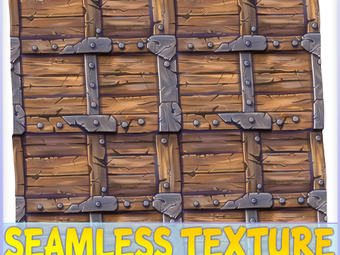 Stylized Wood Seamless Texture CG 텍스쳐