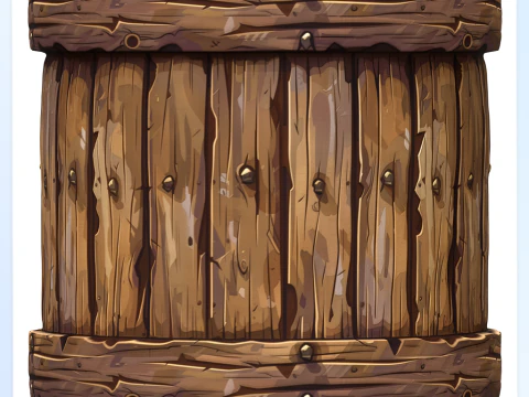 Stylized Wood Seamless Texture CG Textures