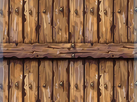 Stylized Wood Seamless Texture CG Textures