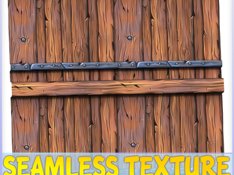 Stylized Wood Seamless Texture CG Textures