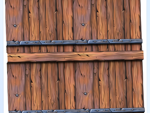 Stylized Wood Seamless Texture CG Textures