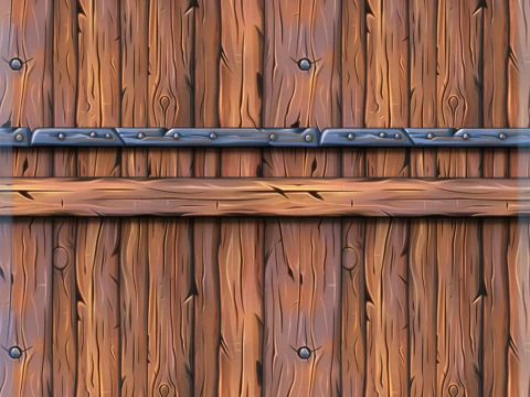 Stylized Wood Seamless Texture CG Textures