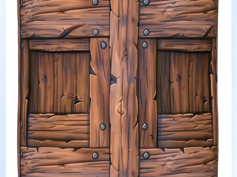 Stylized Wood Seamless Texture CG Textures