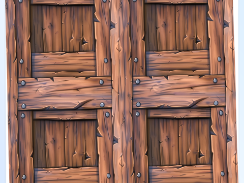 Stylized Wood Seamless Texture Tekstur CG