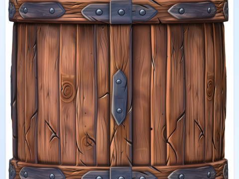 Stylized Wood Seamless Texture CG Texturen
