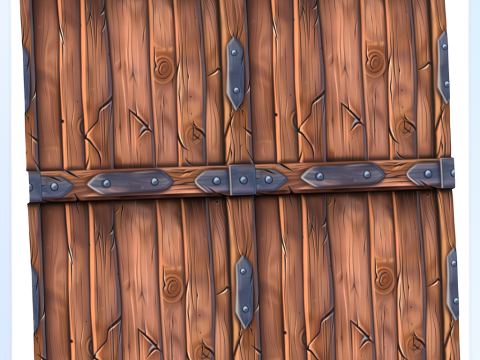 Stylized Wood Seamless Texture CG Texturen