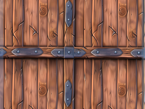 Stylized Wood Seamless Texture CG Texturen