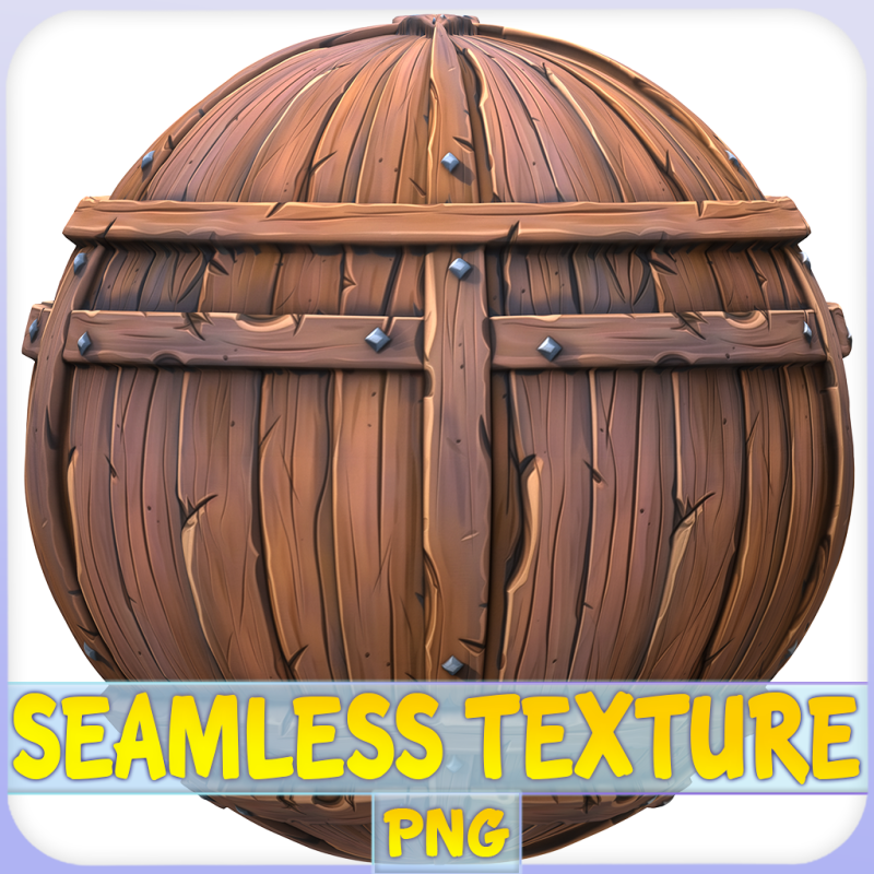 Stylized Wood Seamless Texture CG 텍스쳐 .c4d .max .obj .3ds .fbx .stl .blend 