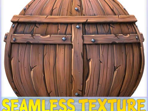 Stylized Wood Seamless Texture CG 텍스쳐