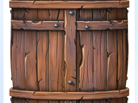Stylized Wood Seamless Texture CG 텍스쳐