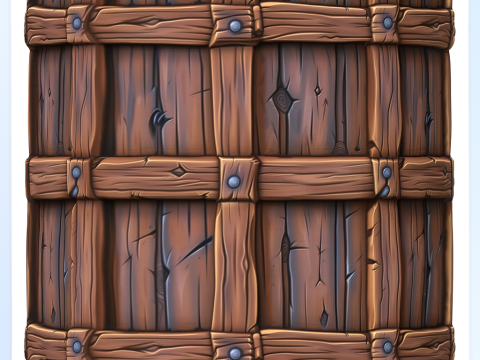 Stylized Wood Seamless Texture CG टेक्स्चर्स