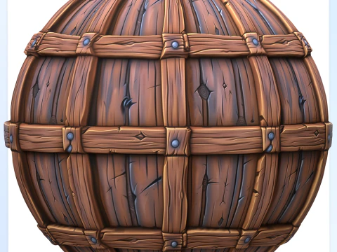 Stylized Wood Seamless Texture CG Textures