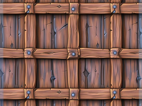 Stylized Wood Seamless Texture CG Textures