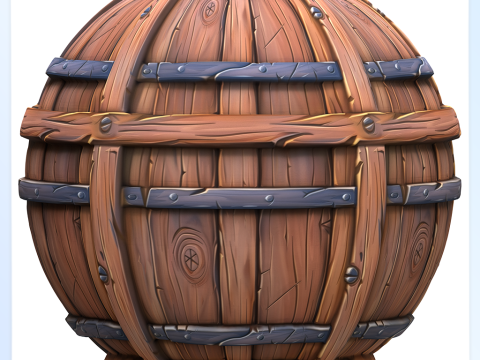 Stylized Wood Seamless Texture Texturas CG