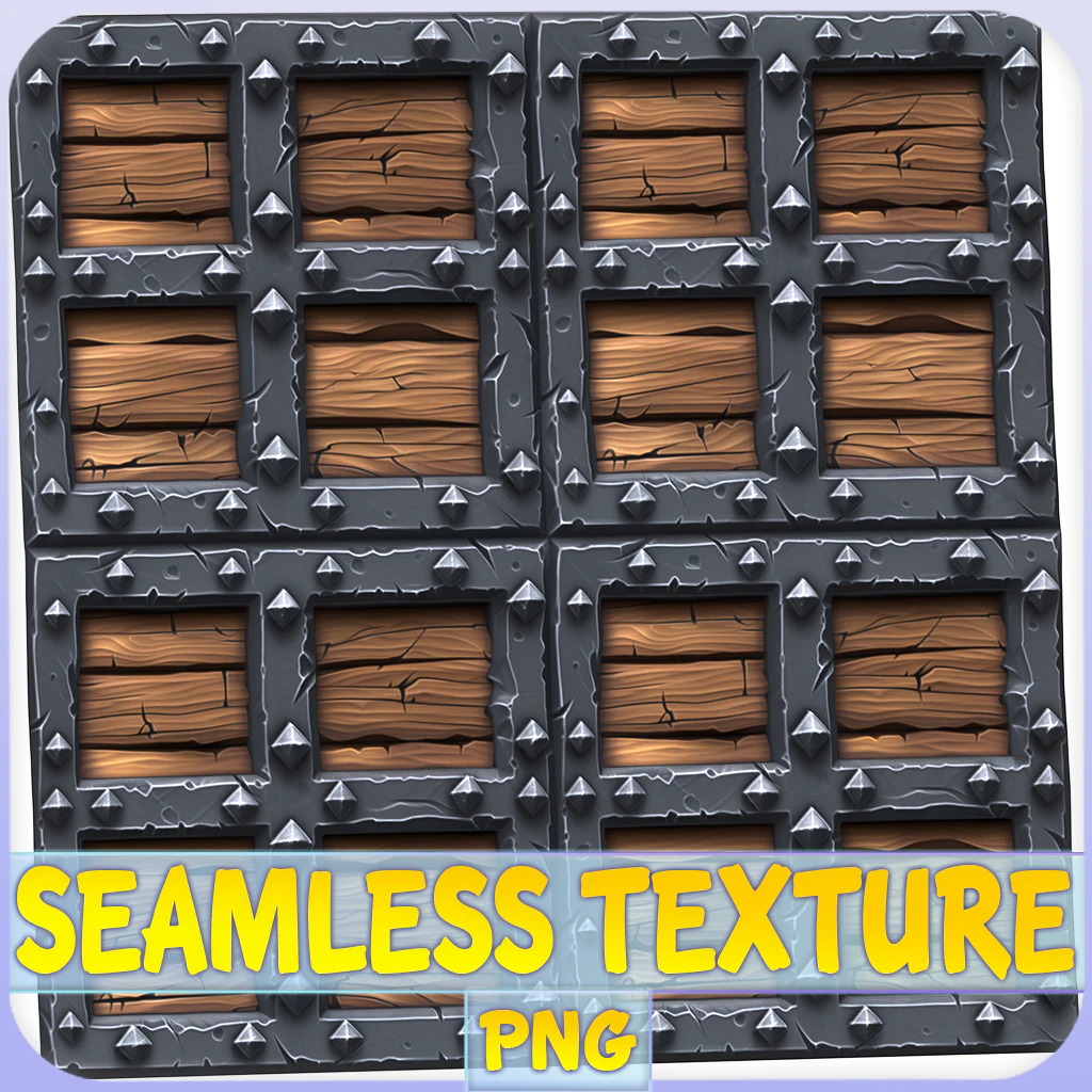 Stylized Wood Seamless Texture CG Textures .c4d .max .obj .3ds .fbx .stl .blend